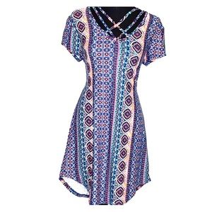 Tribal print dress
